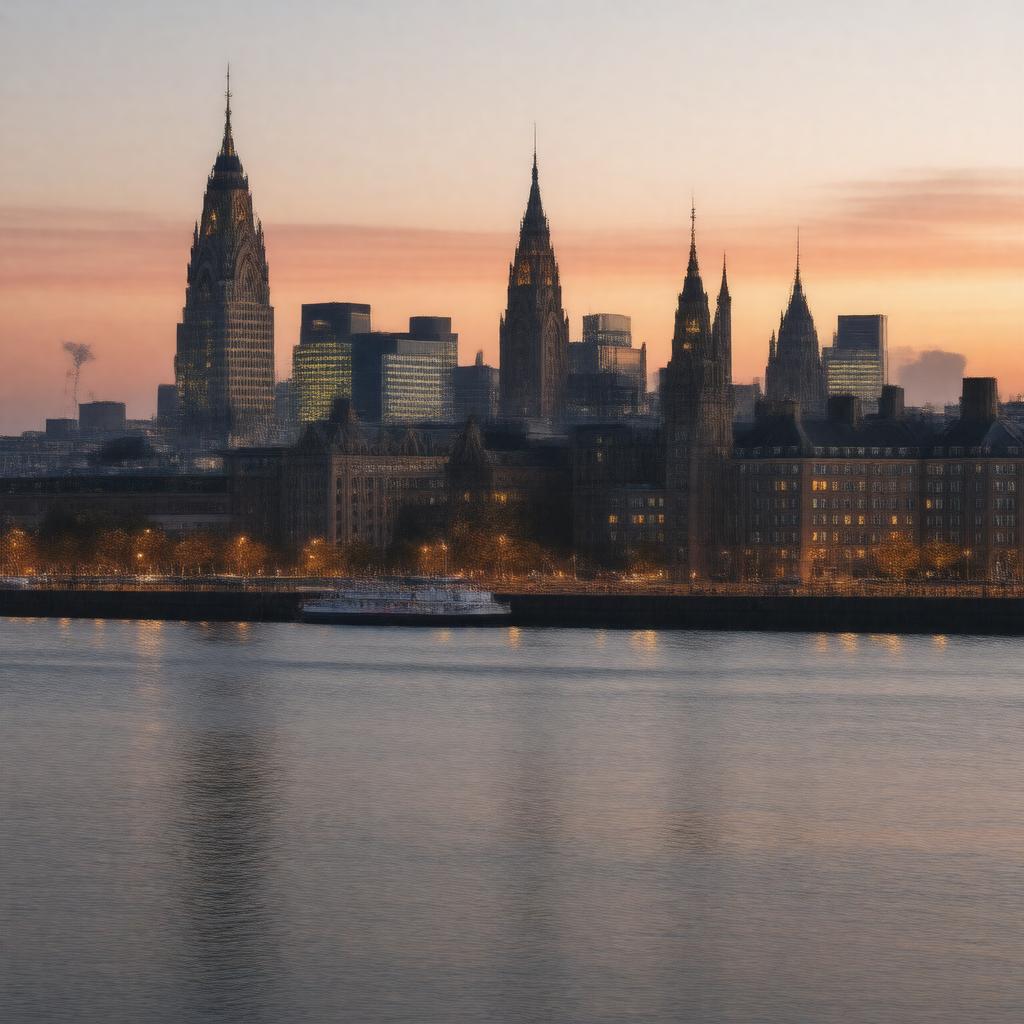 AI-created image of Liverpool, United Kingdom