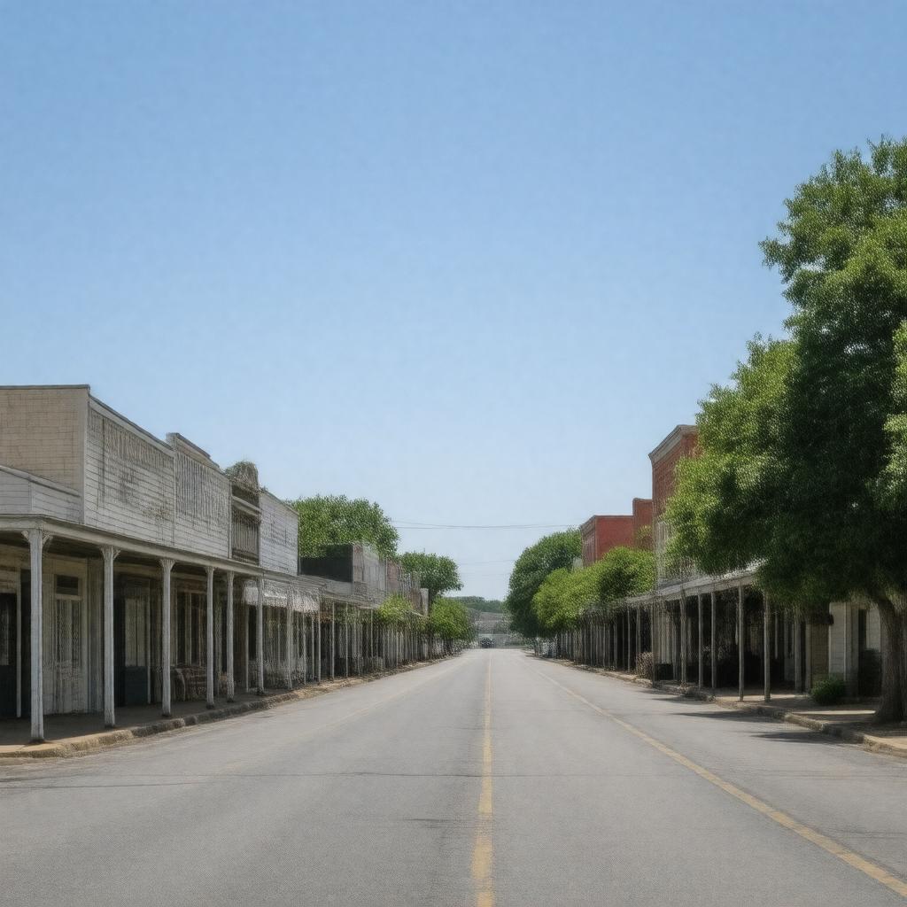 AI-created image of Livingston, Louisiana