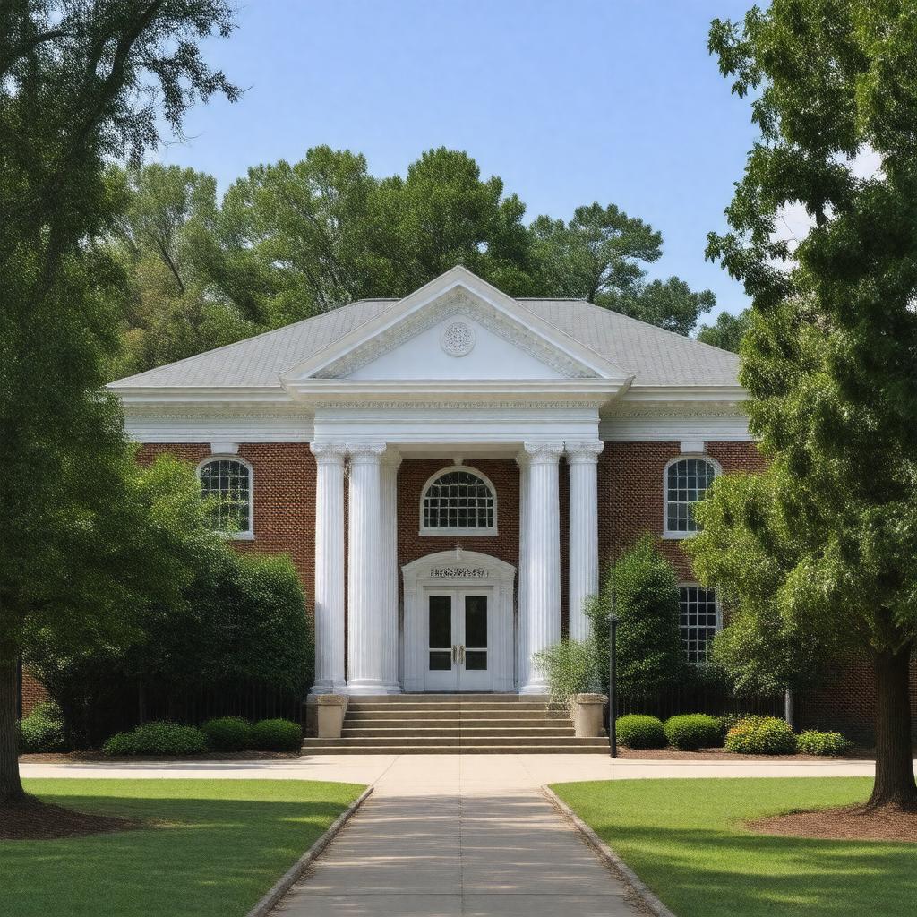 AI-created image of Livingstone College