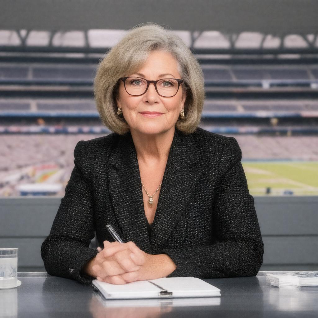 AI-created image of Liz Clarke