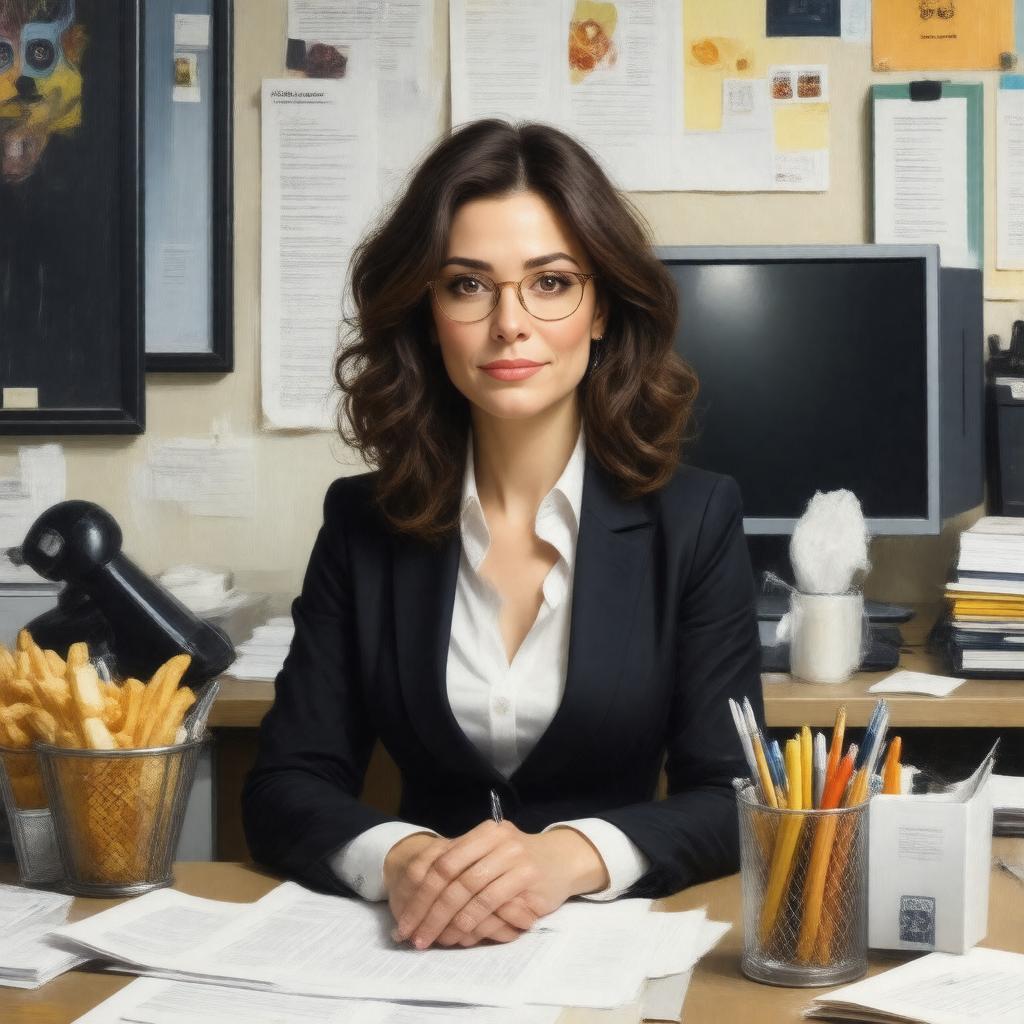 AI-created image of Liz Lemon