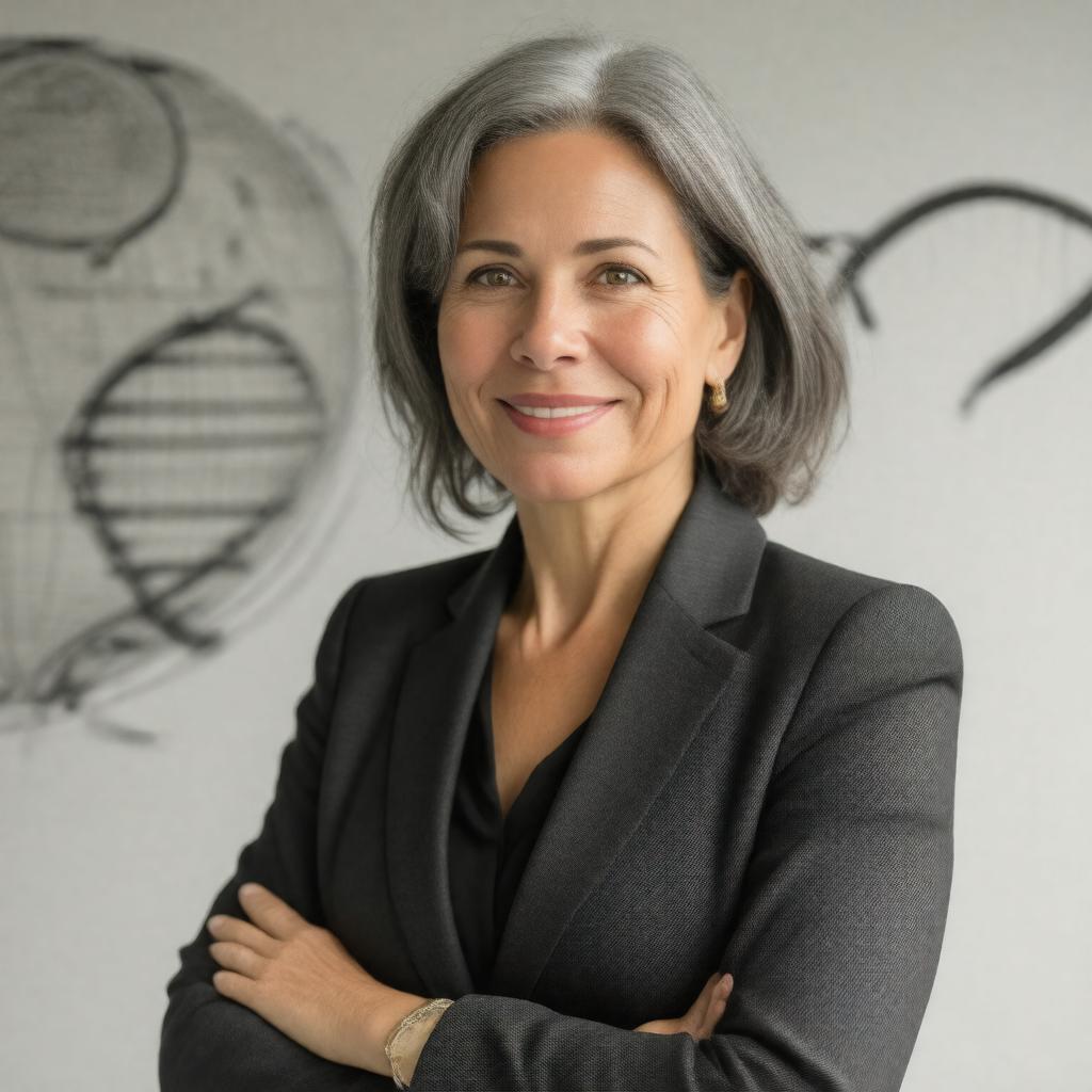 AI-created image of Liz Neeley