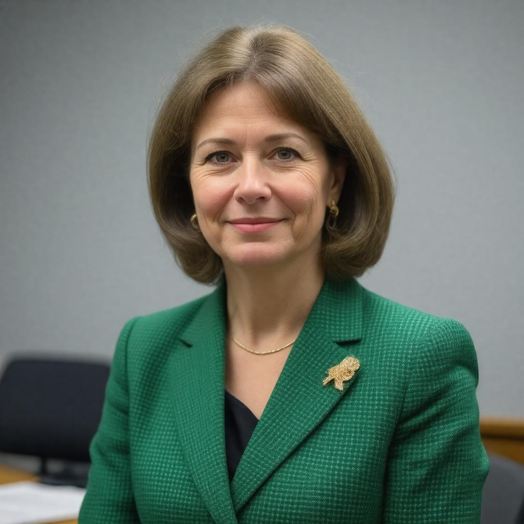 AI-created image of Liz O'Donnell