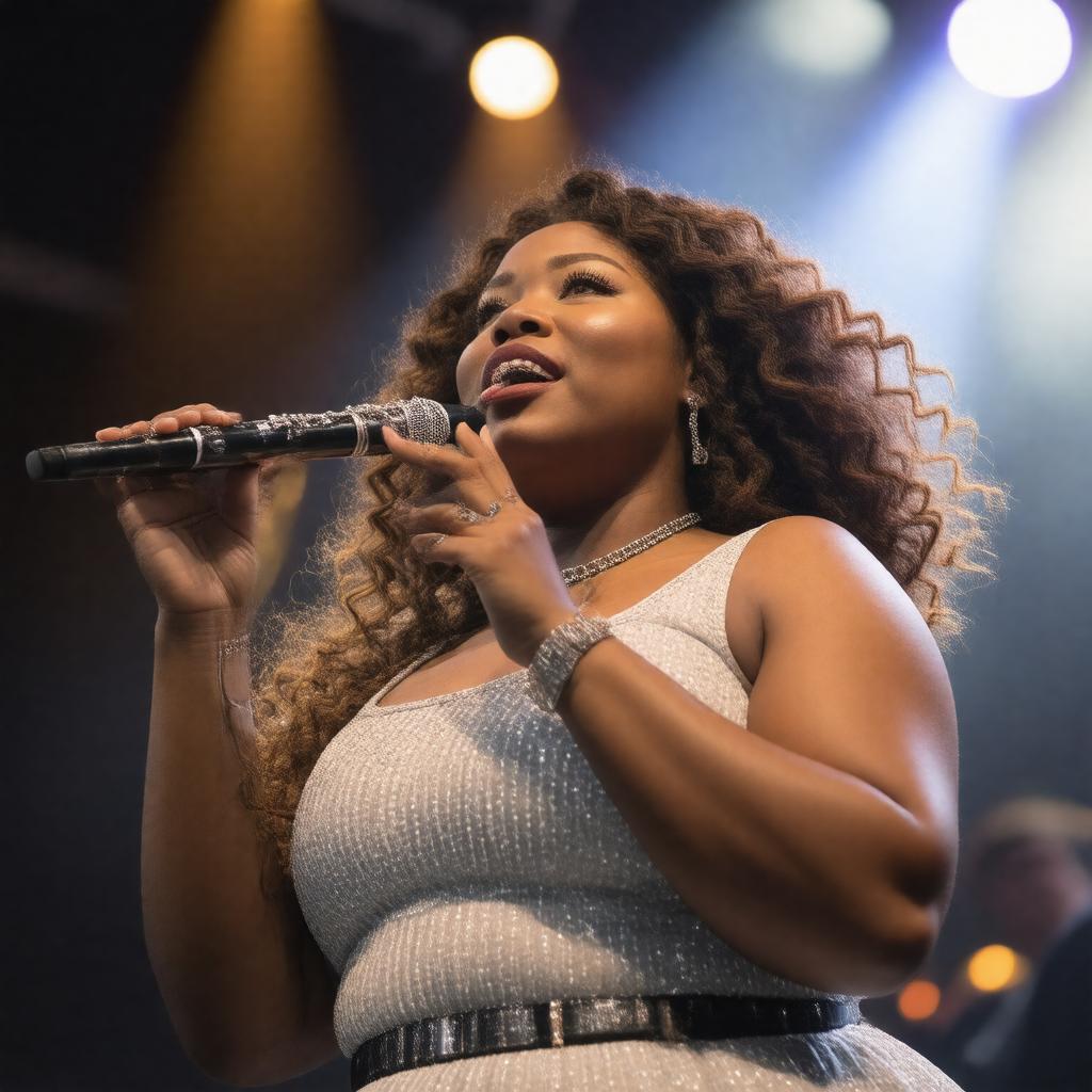 AI-created image of Lizzo