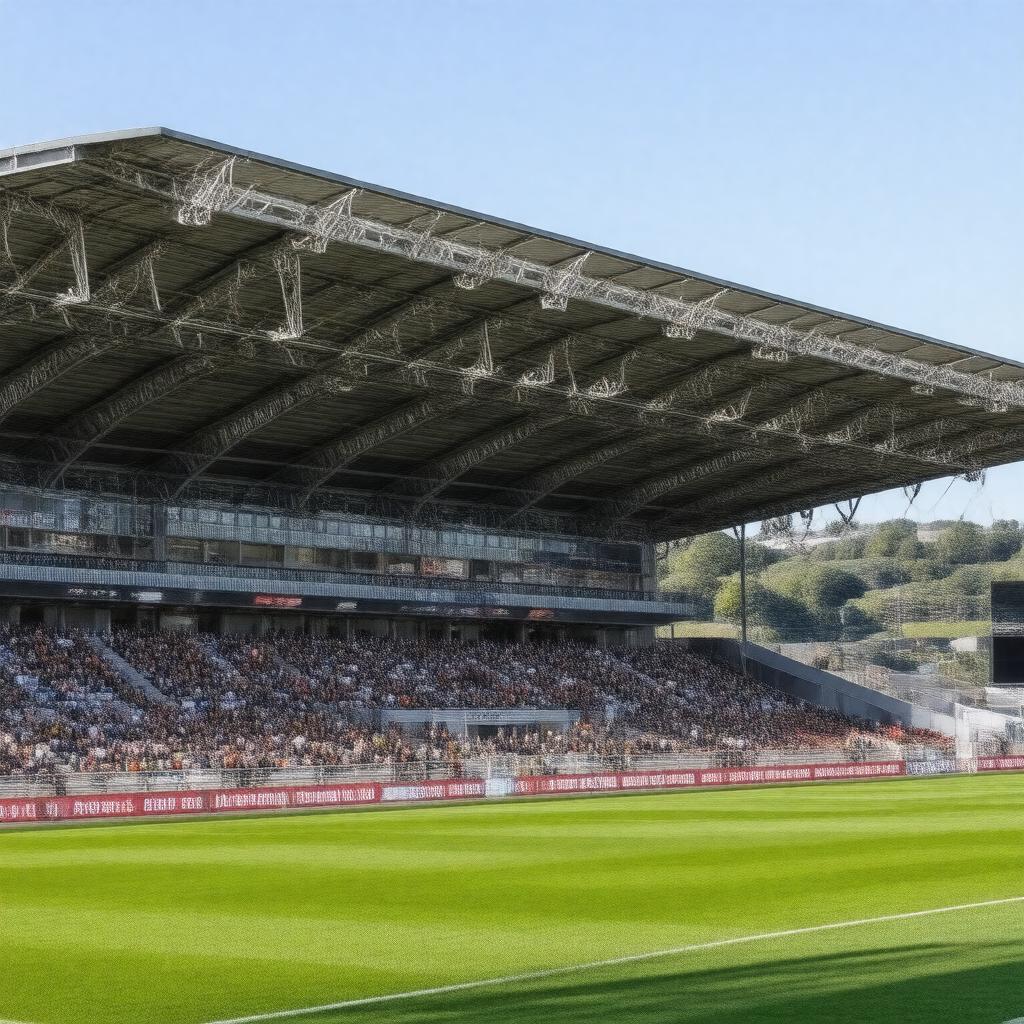 AI-created image of Ljudski vrt Stadium