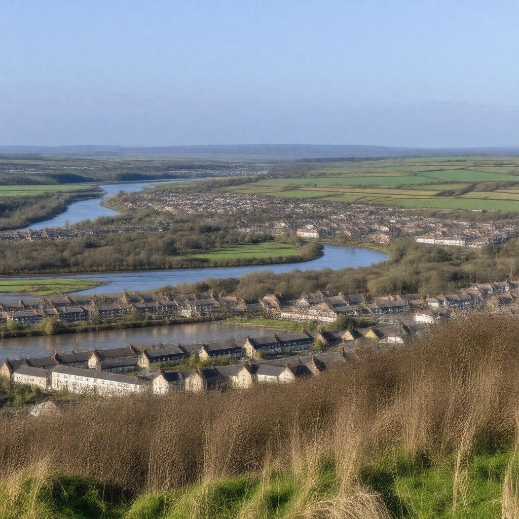 AI-created image of Llanelli