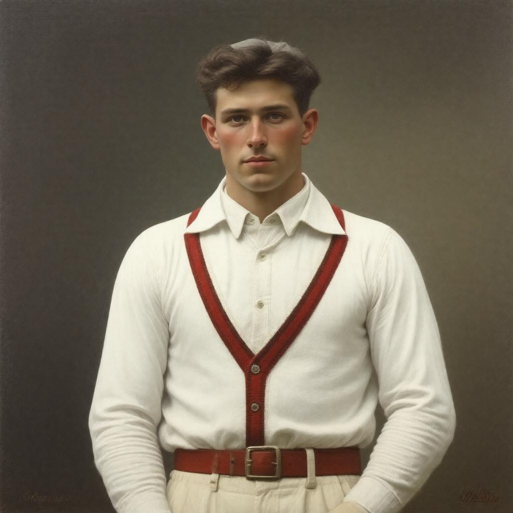 AI-created image of Llewellyn Charles Curbishley