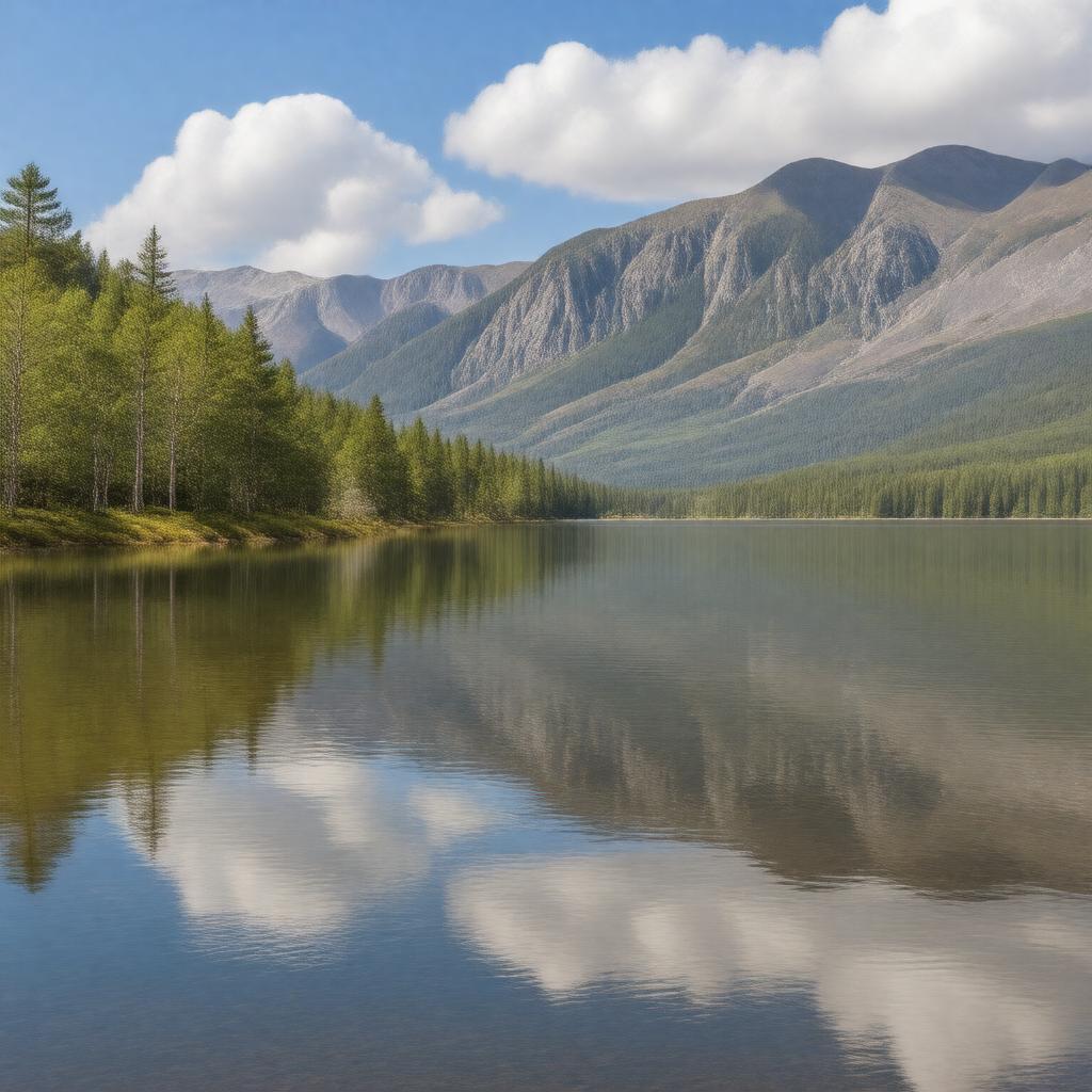 Click to view larger image AI-created image of Loch Garten