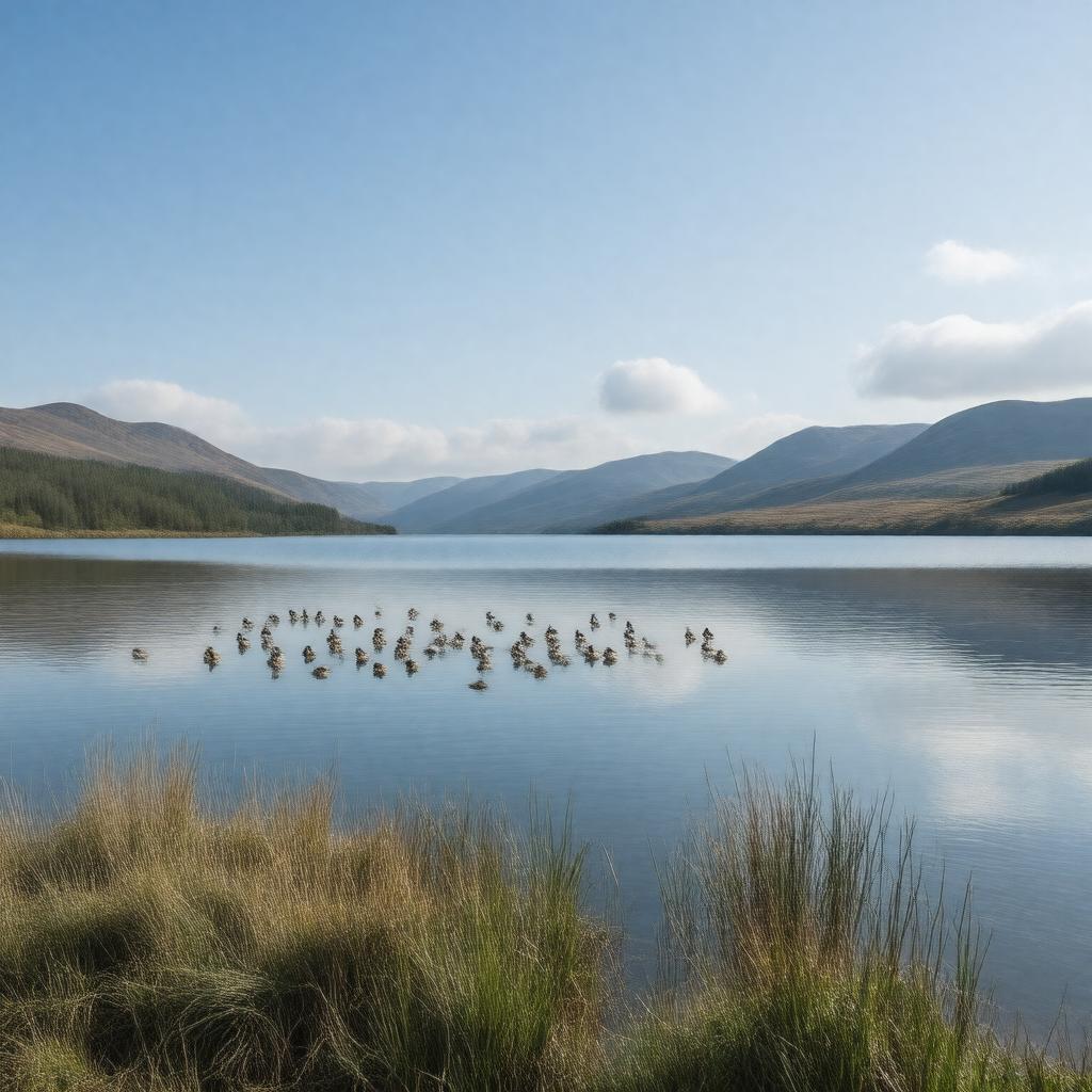 AI-created image of Loch Gruinart