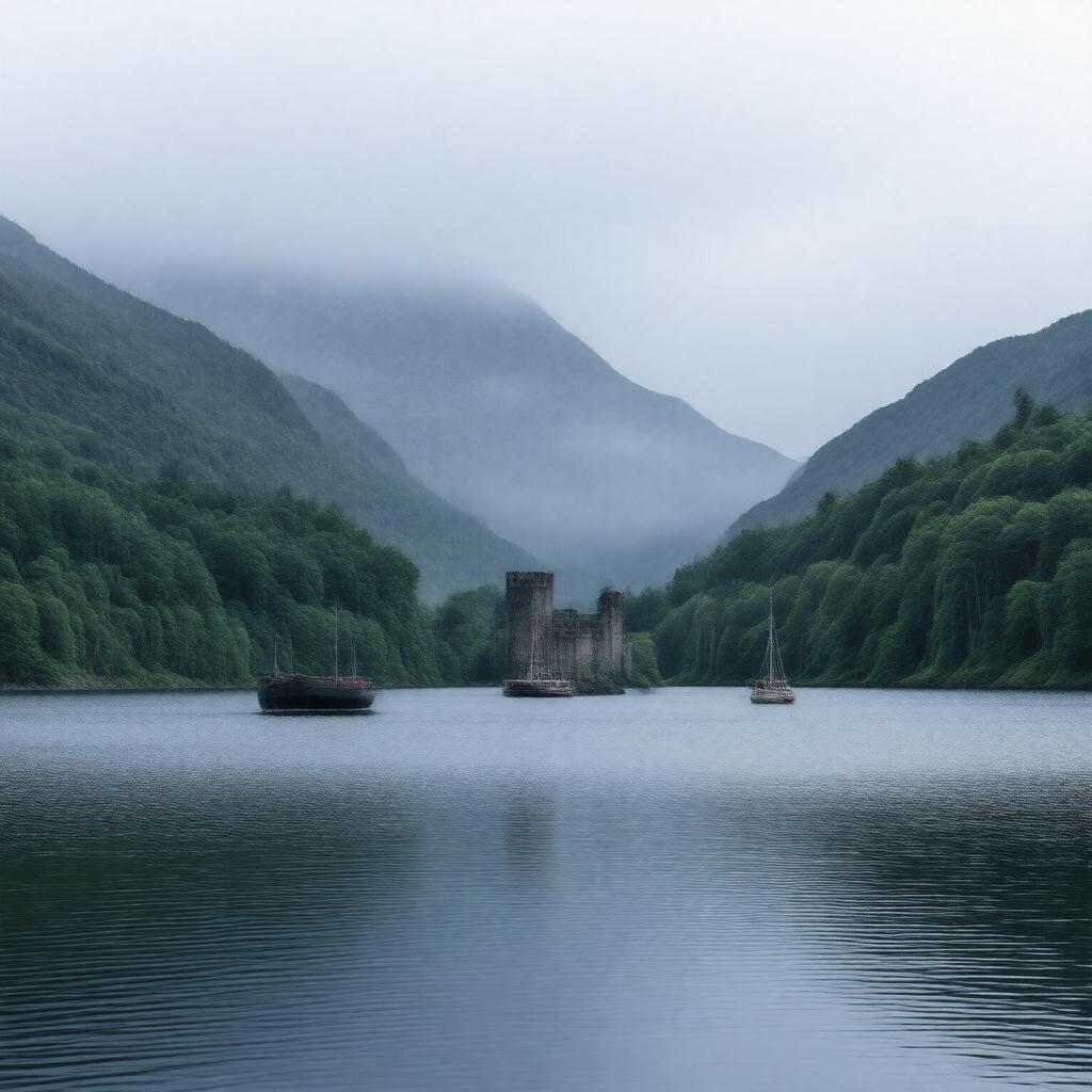 AI-created image of Loch Ness