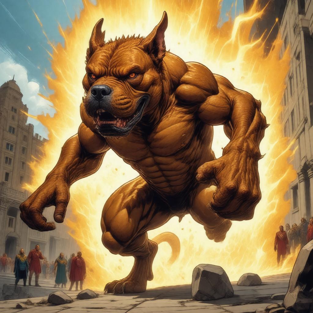Click to view larger image AI-created image of Lockjaw