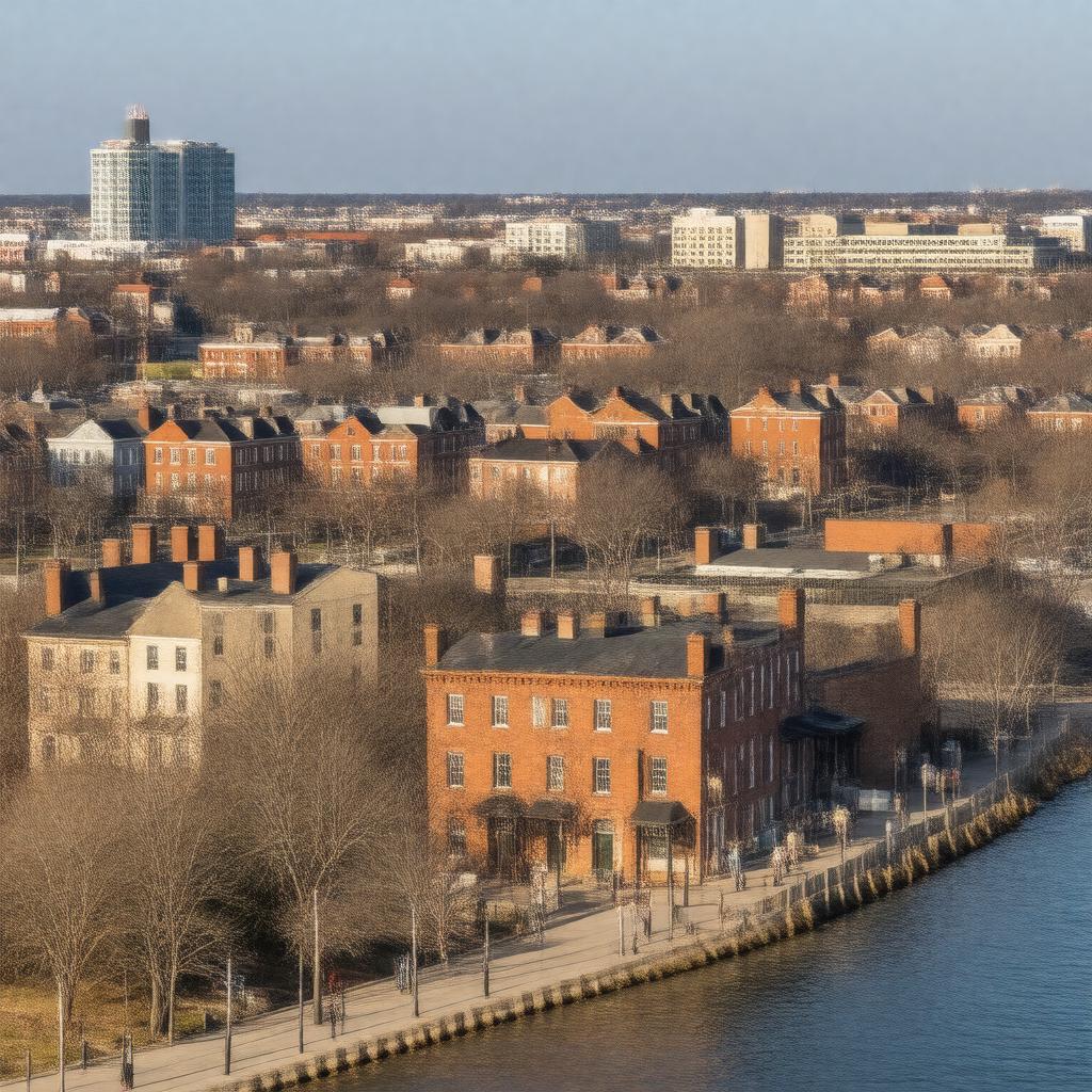 Click to view larger image AI-created image of Locust Point