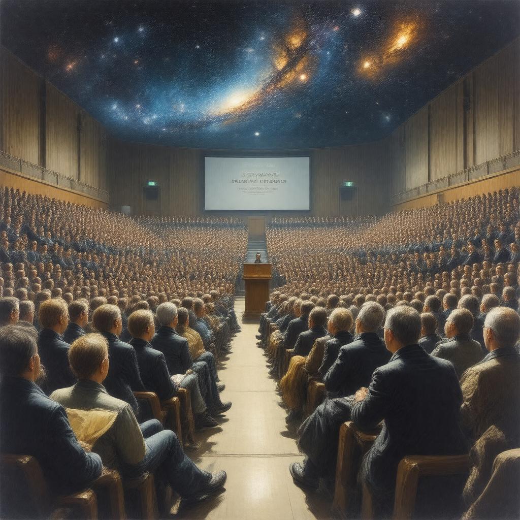 Click to view larger image AI-created image of Lodewijk Woltjer Lecture