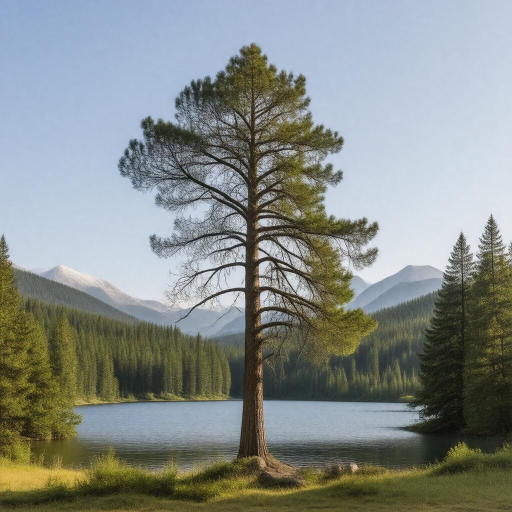 AI-created image of Lodgepole Pine