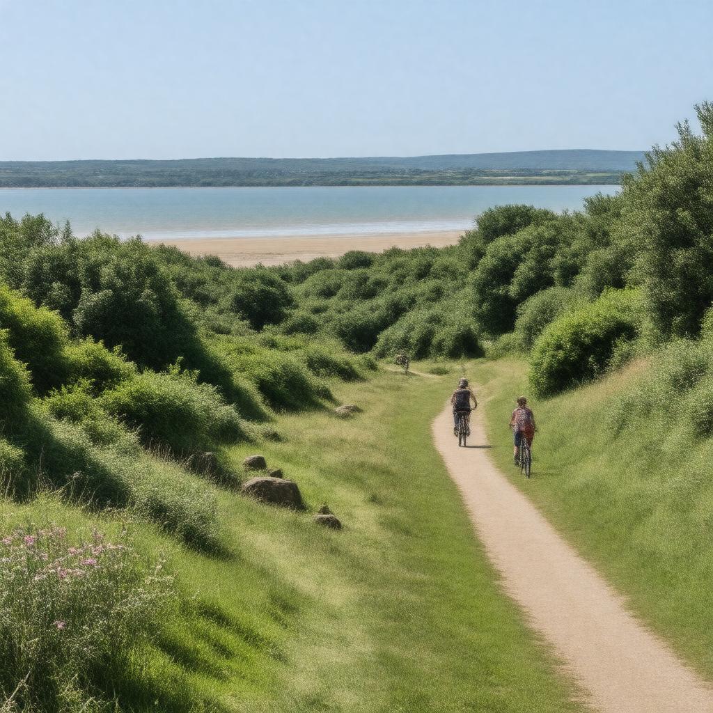 AI-created image of Lodmoor Country Park