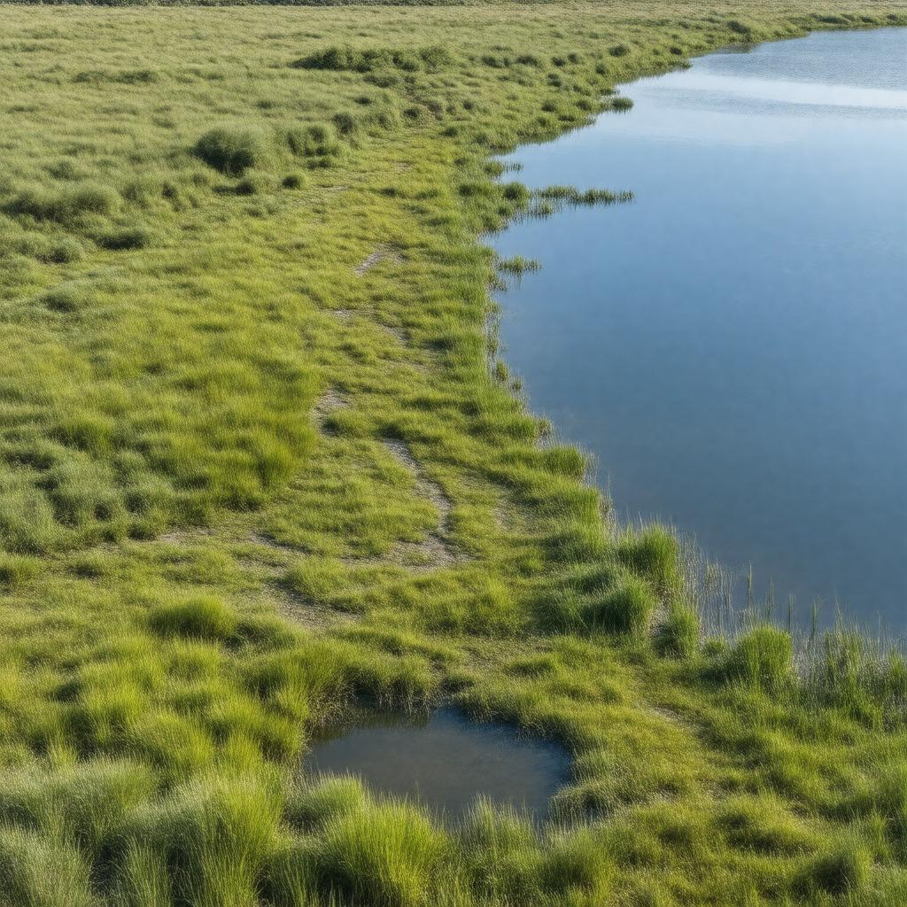 Click to view larger image AI-created image of Lodmoor Nature Reserve