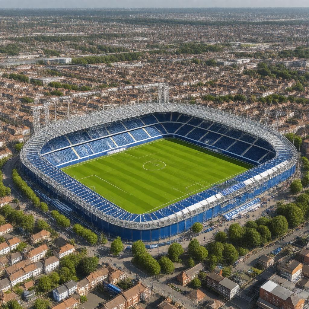 AI-created image of Loftus Road