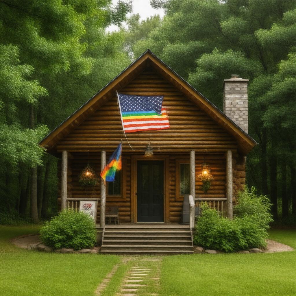 AI-created image of Log Cabin Republicans