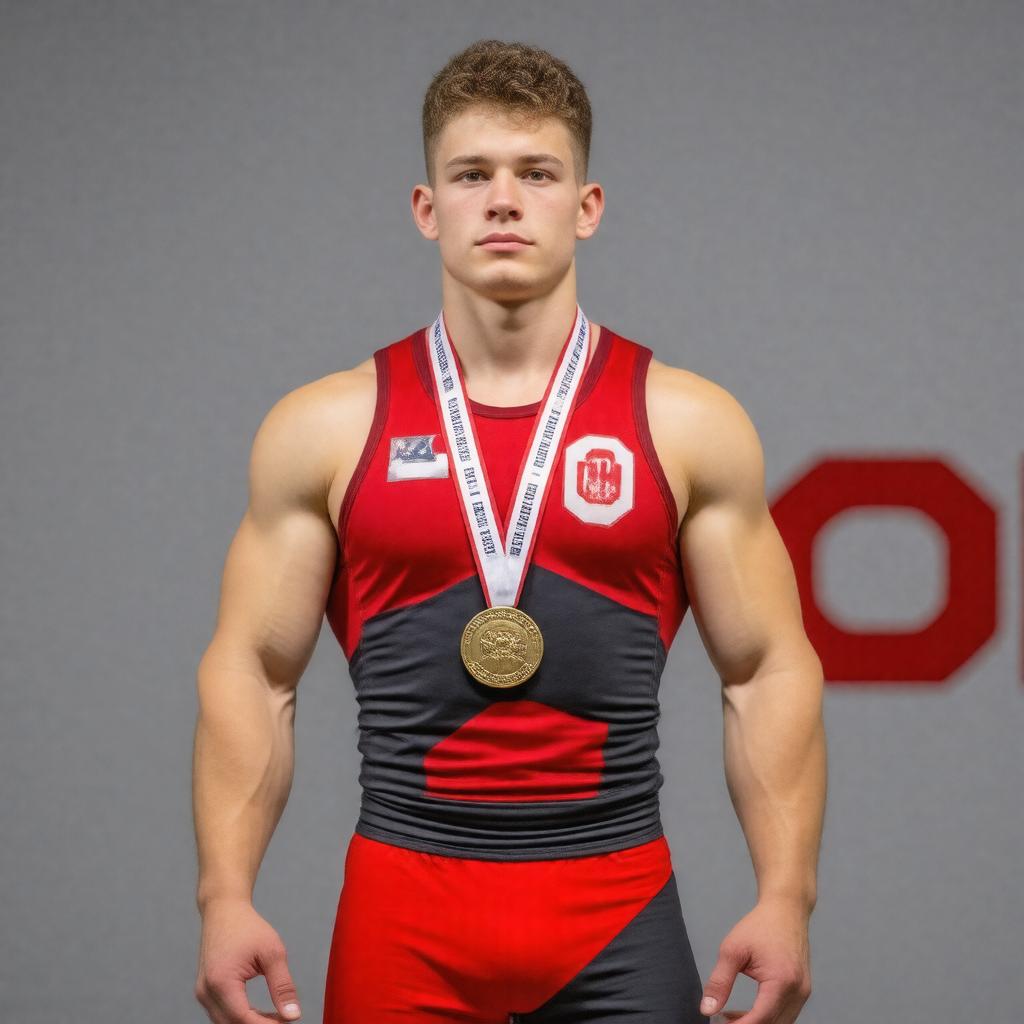 AI-created image of Logan Stieber