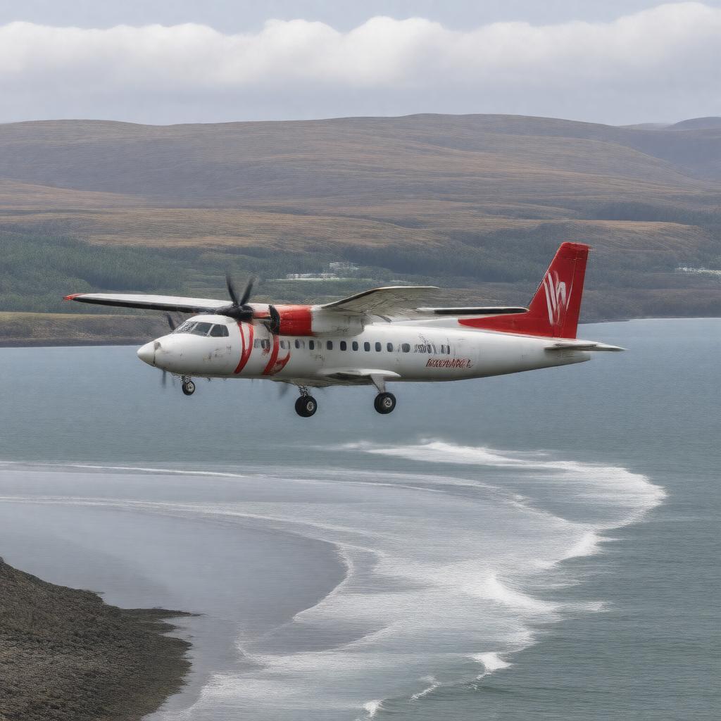 AI-created image of Loganair