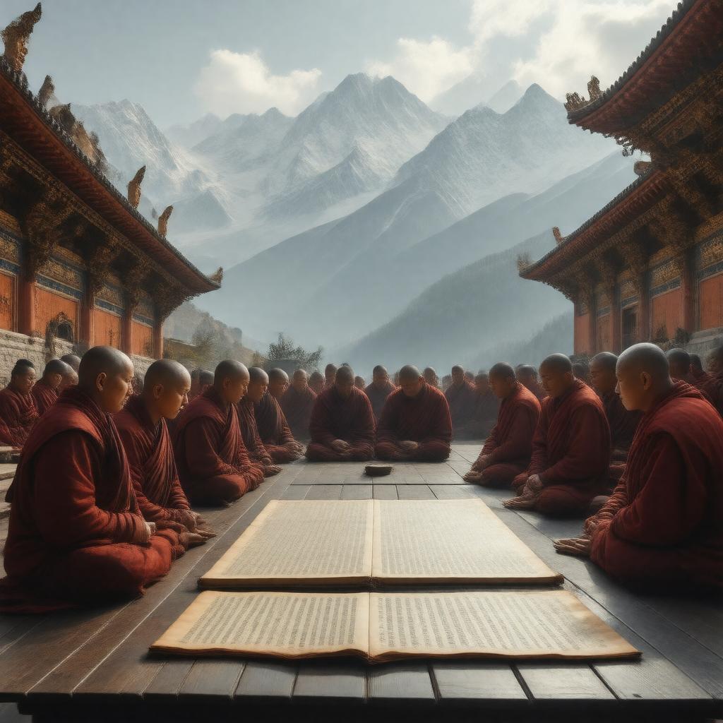 Click to view larger image AI-created image of Lojong