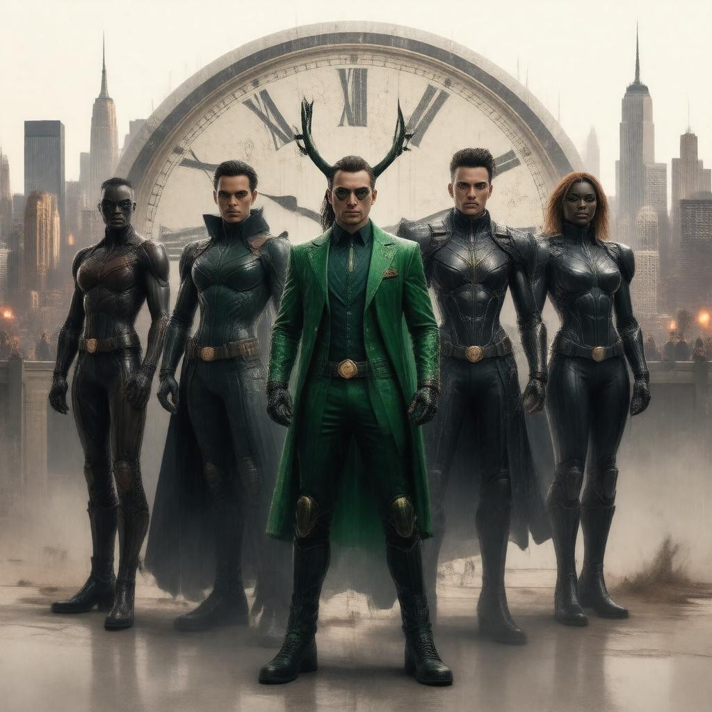 AI-created image of Loki (TV series)