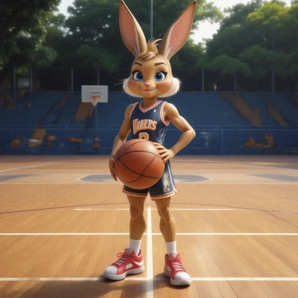 AI-created image of Lola Bunny