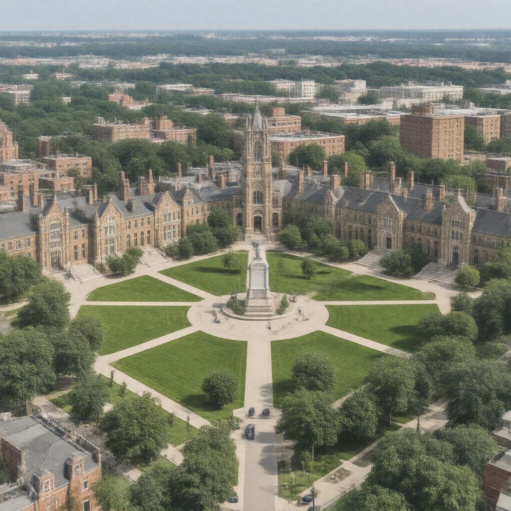 AI-created image of Lombard College