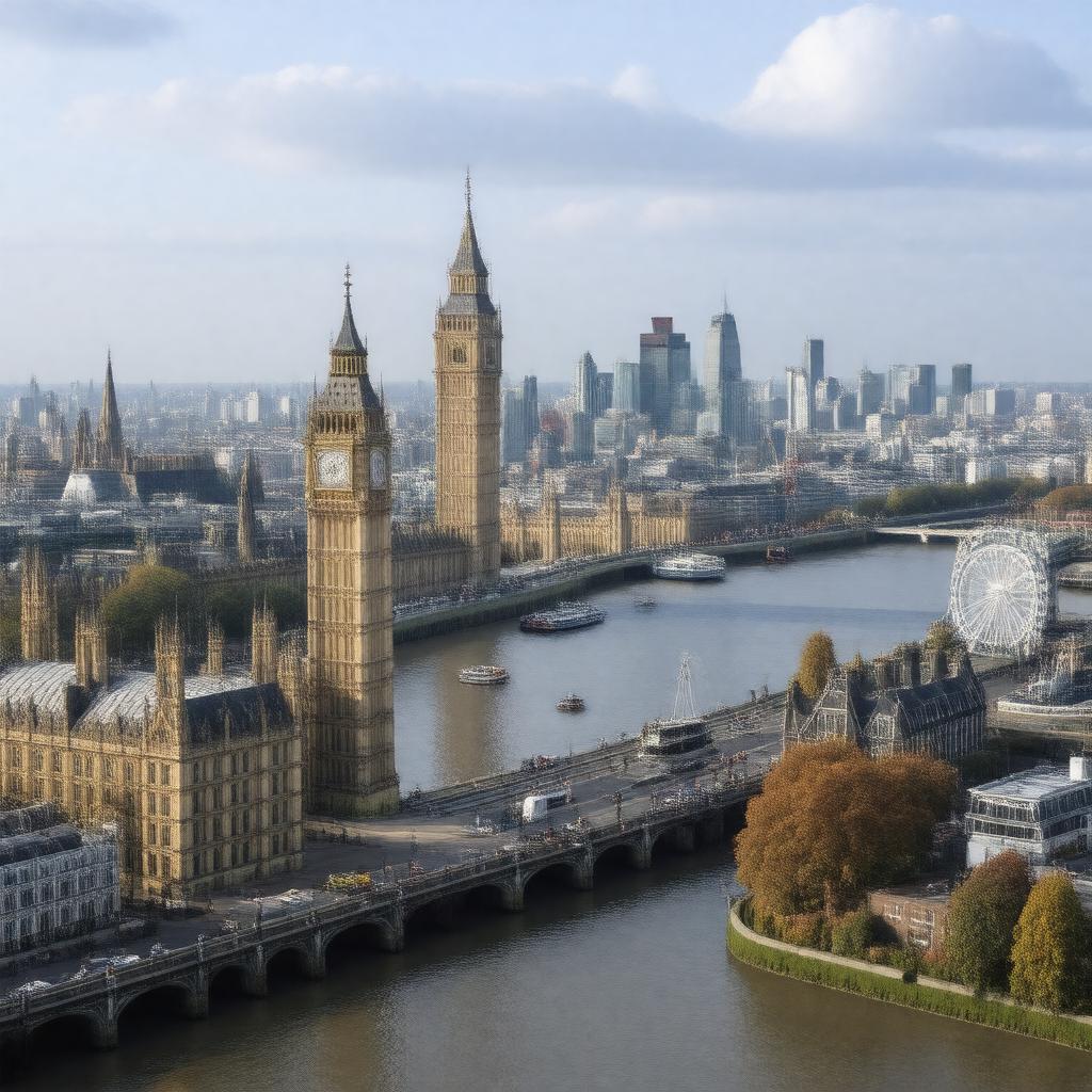 AI-created image of London
