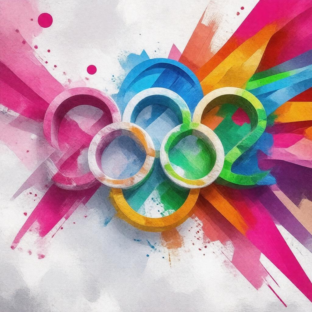 AI-created image of London 2012 Olympics logo