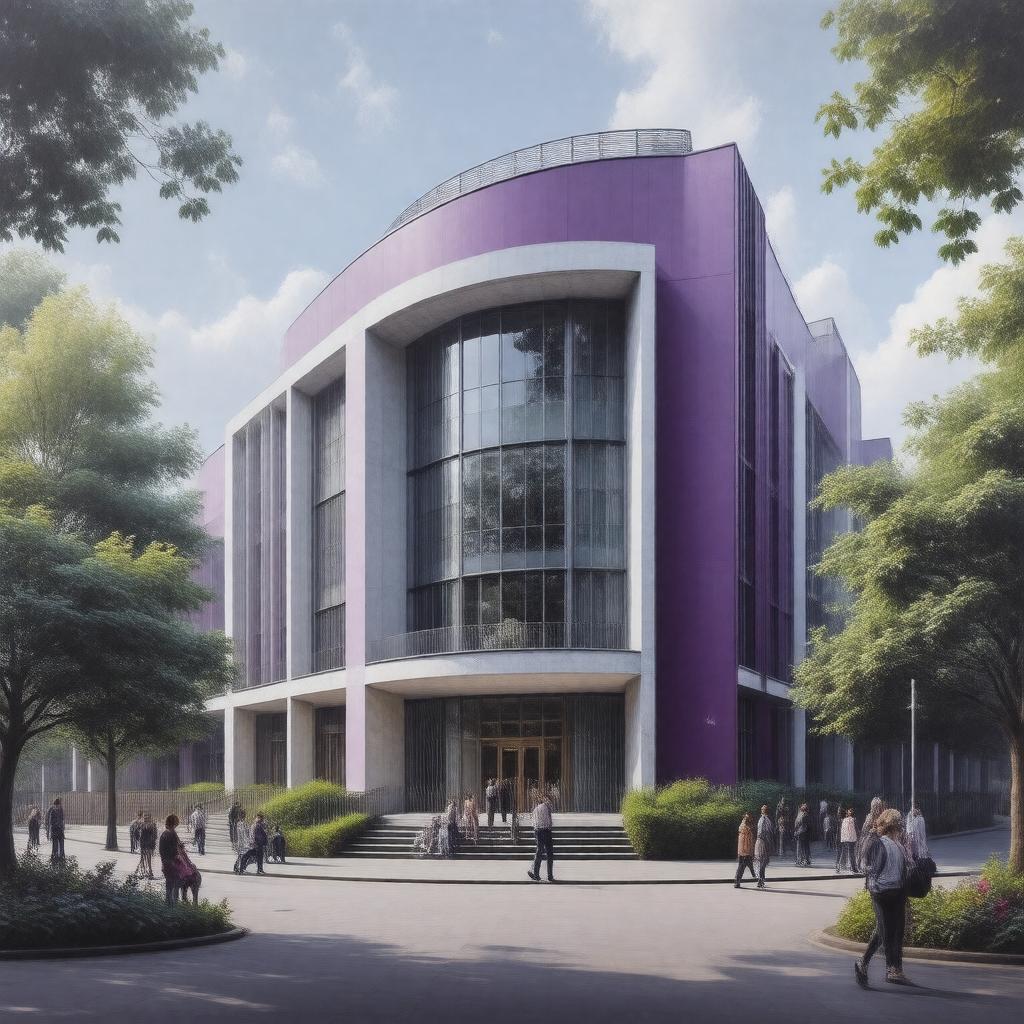 AI-created image of London Academy of Music and Dramatic Art