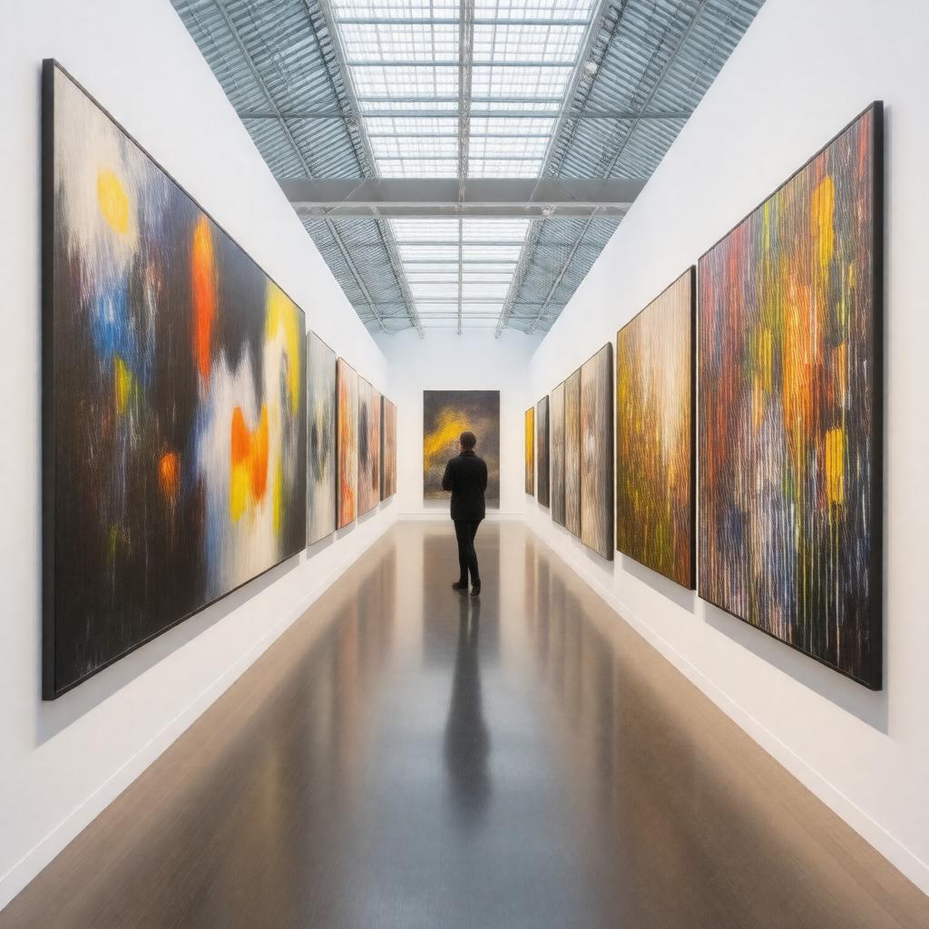 AI-created image of London Art Fair