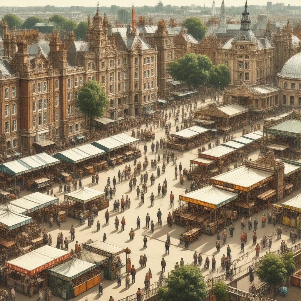 AI-created image of London Borough of Camden