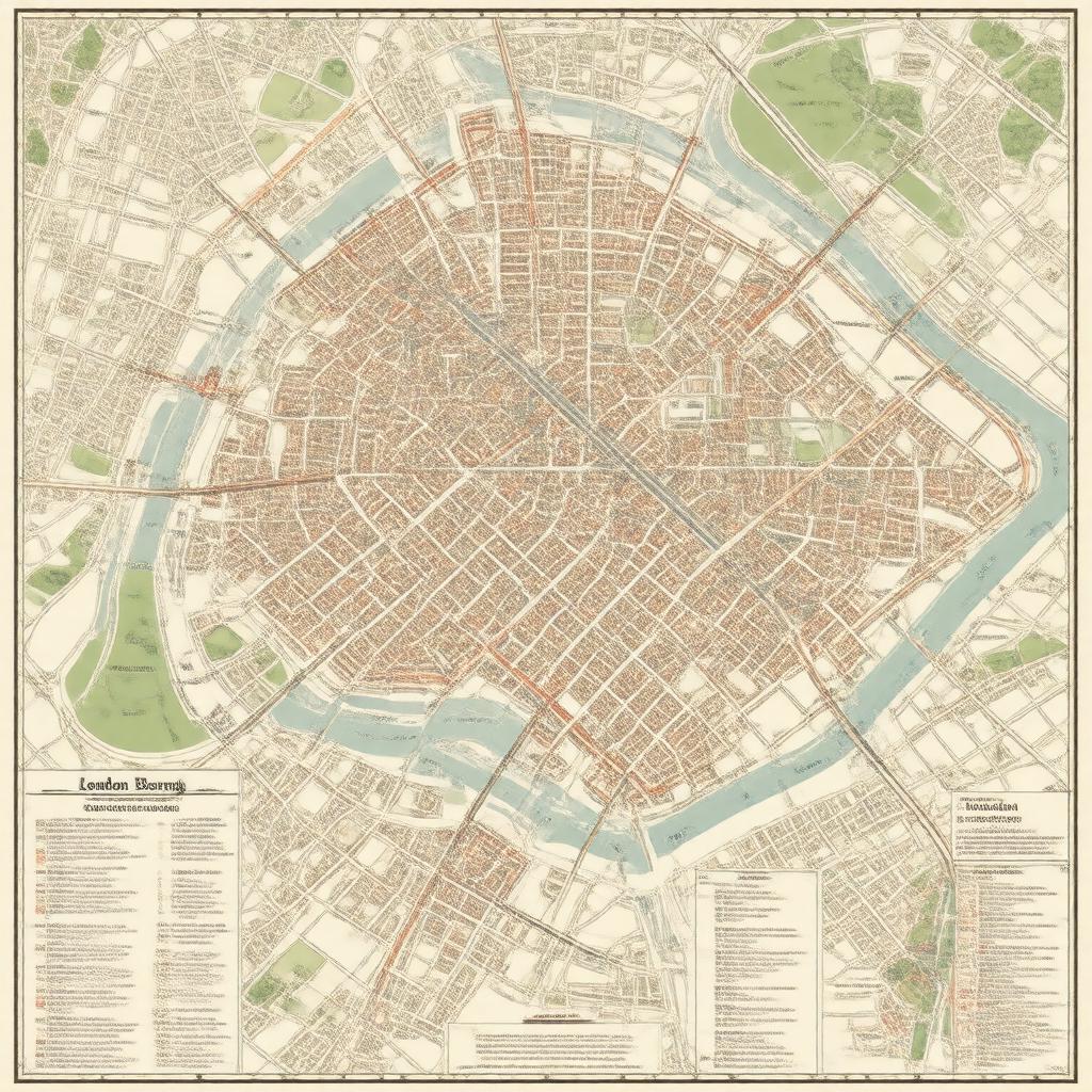 AI-created image of London Borough of Croydon