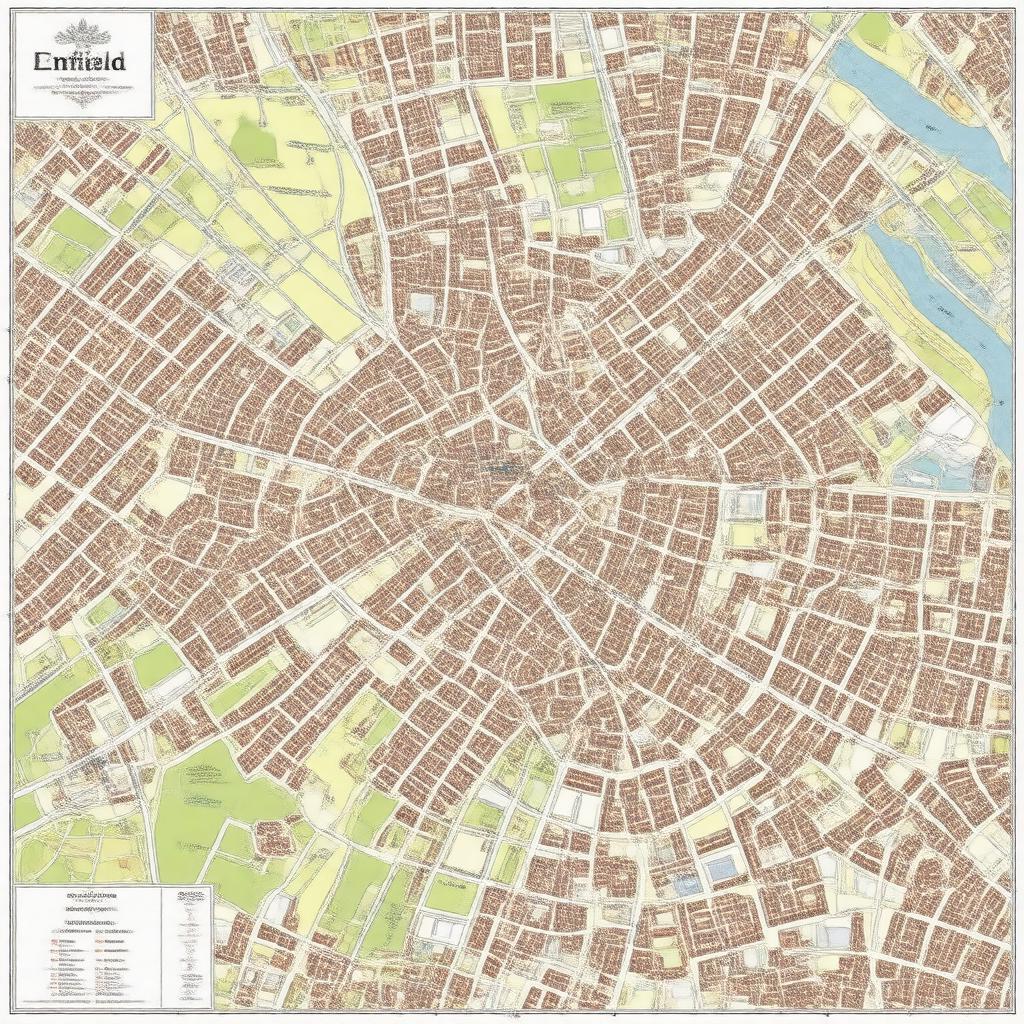 Click to view larger image AI-created image of London Borough of Enfield