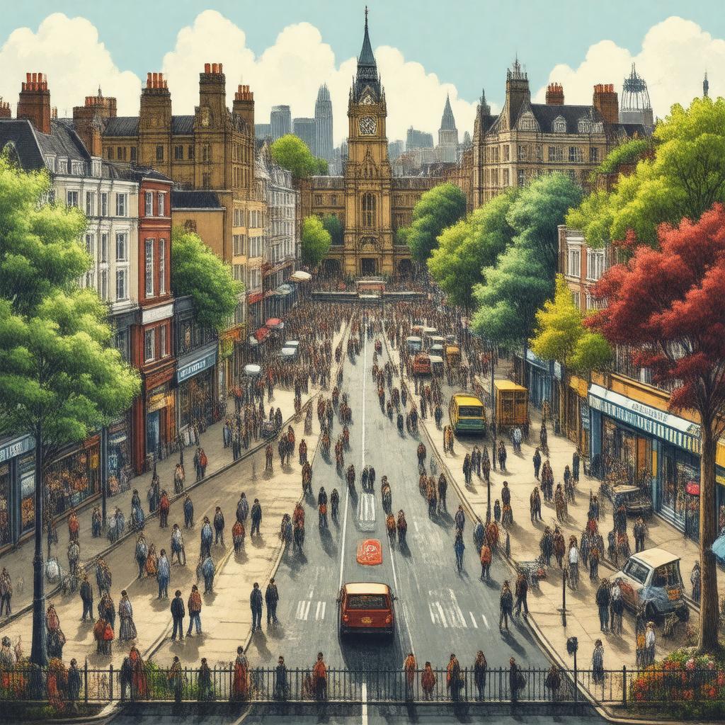 AI-created image of London Borough of Hackney
