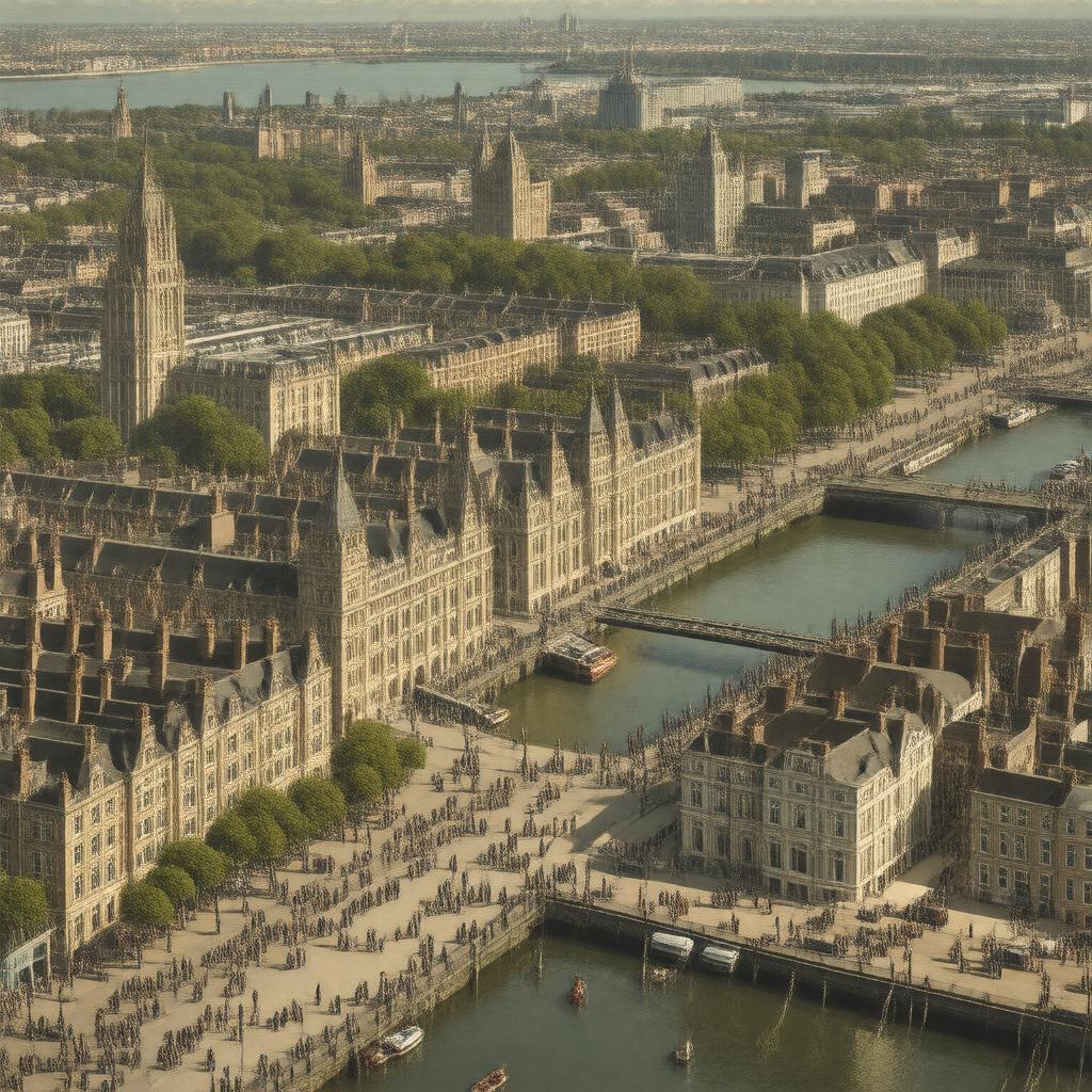 AI-created image of London Borough of Hammersmith and Fulham