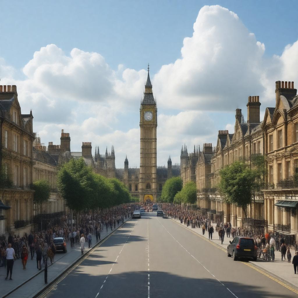 Click to view larger image AI-created image of London Borough of Kensington and Chelsea