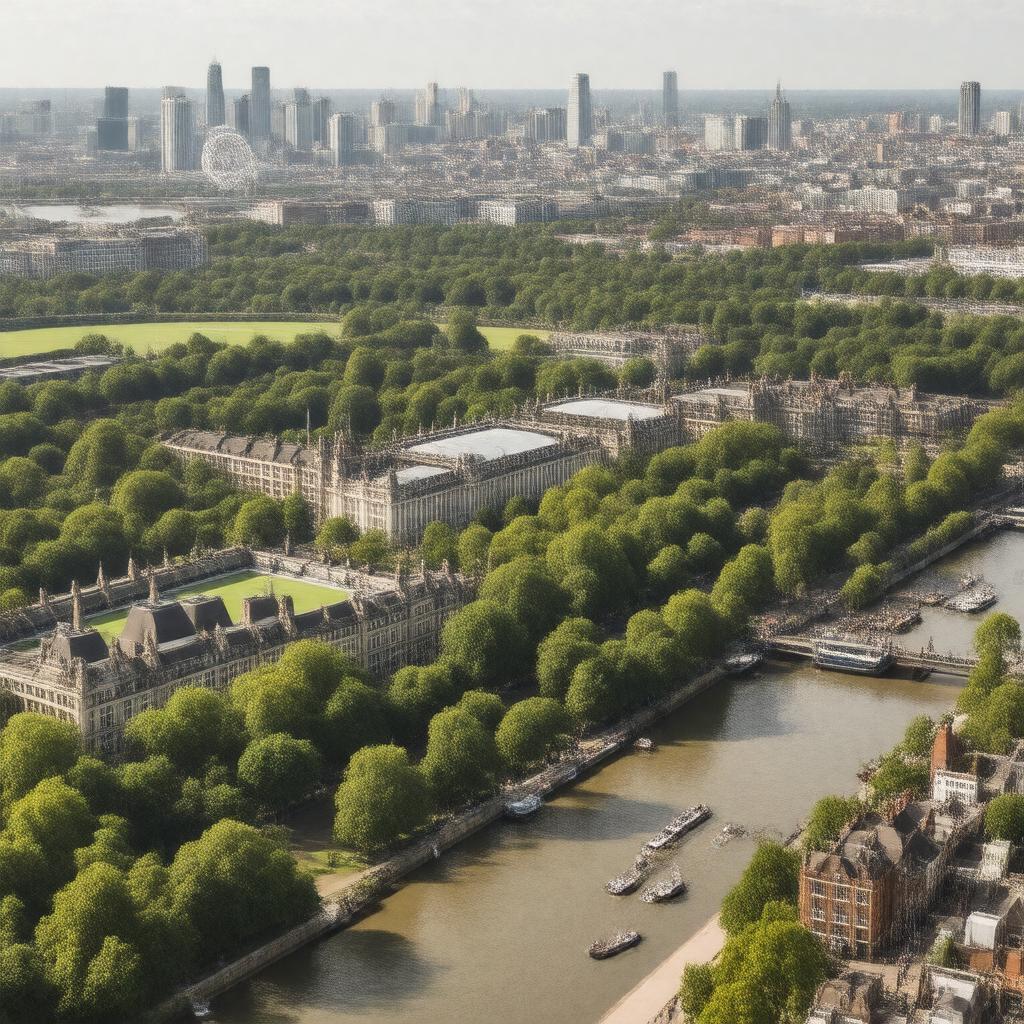 AI-created image of London Borough of Lambeth