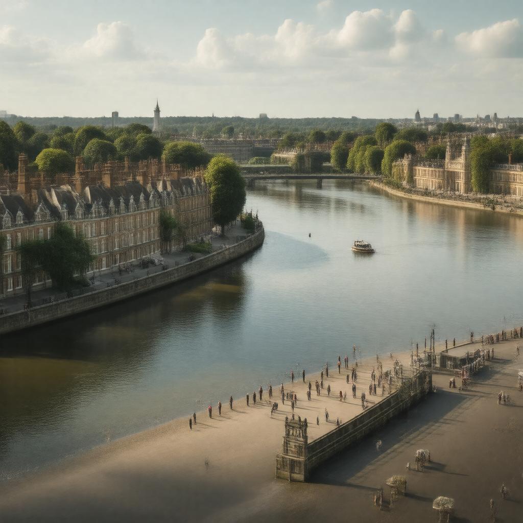 AI-created image of London Borough of Richmond upon Thames
