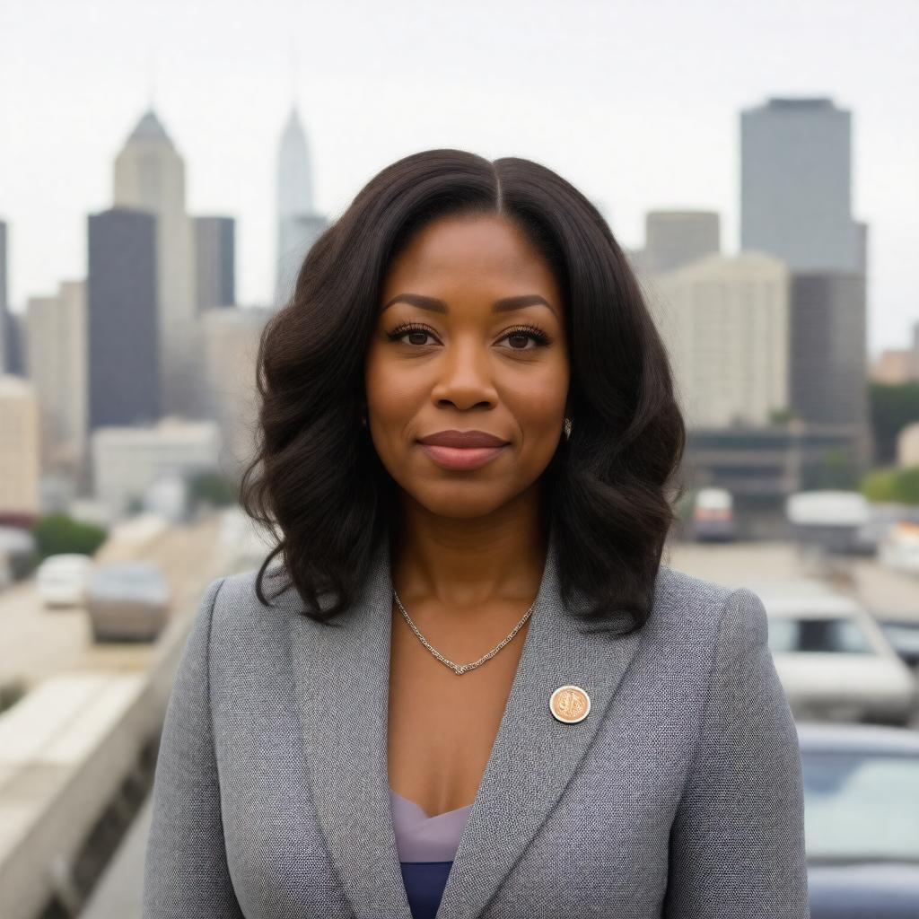 Click to view larger image AI-created image of London Breed