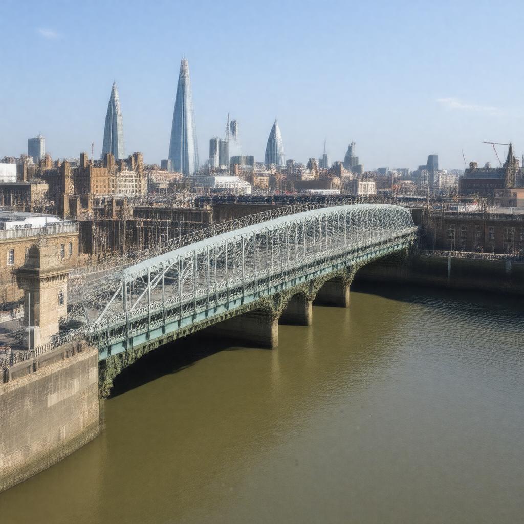 AI-created image of London Bridge