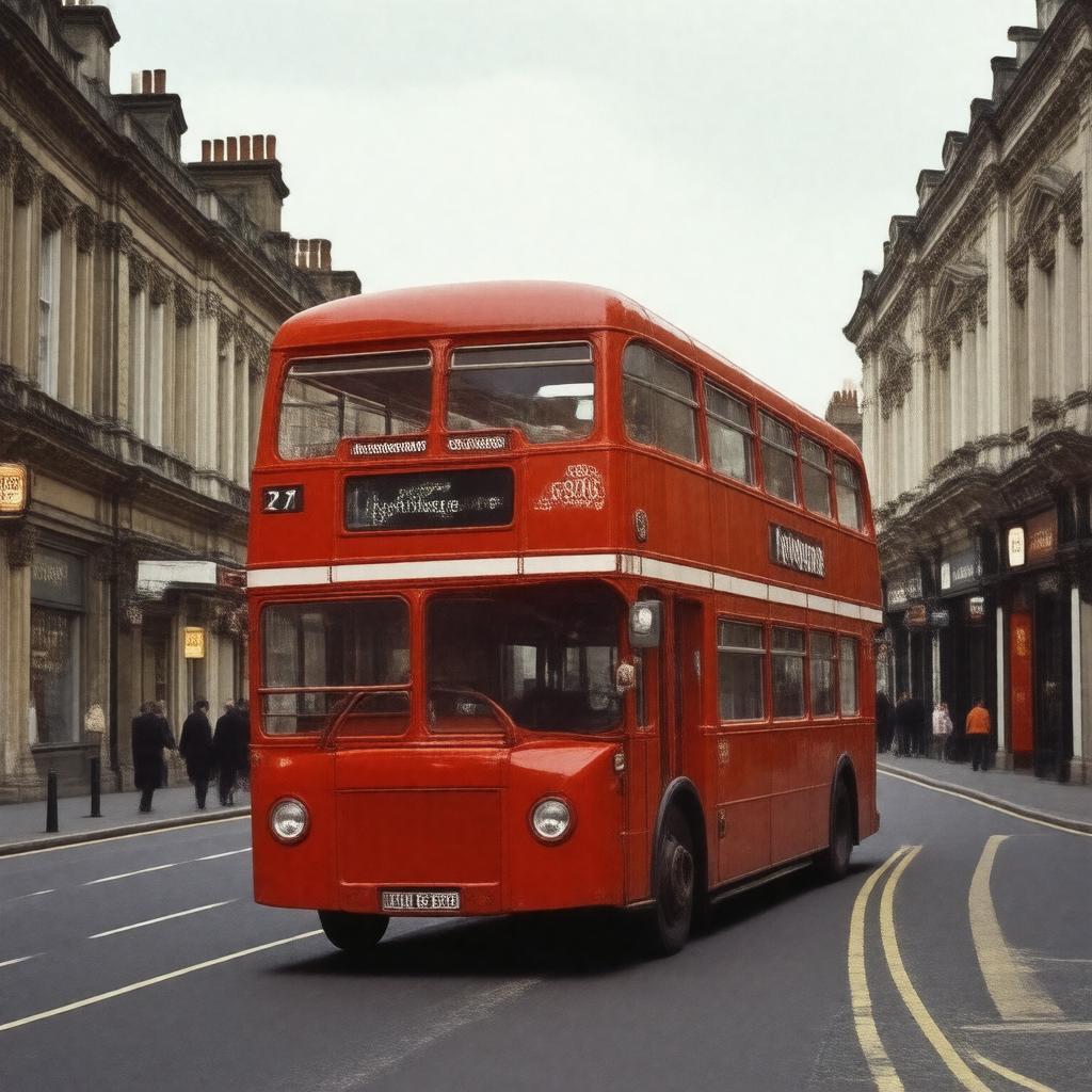 AI-created image of London Buses 271