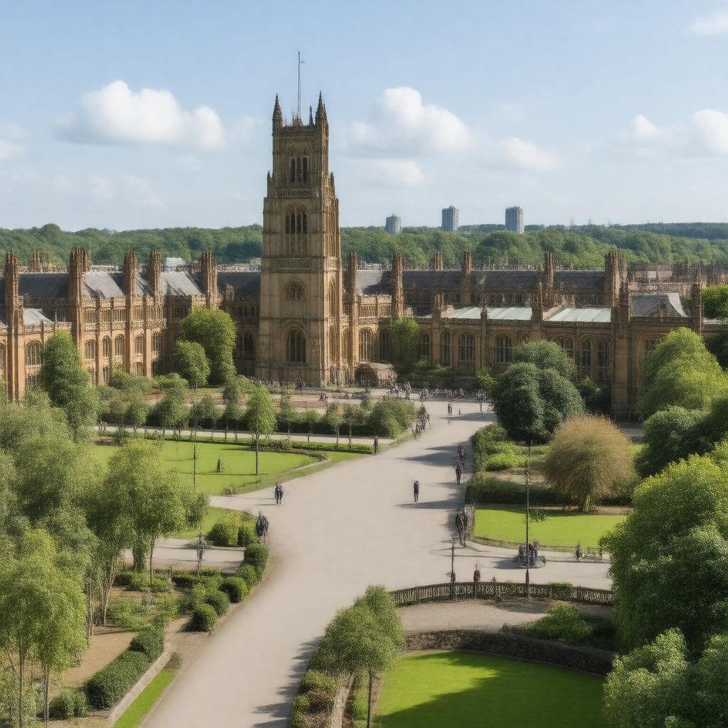 AI-created image of London Campus