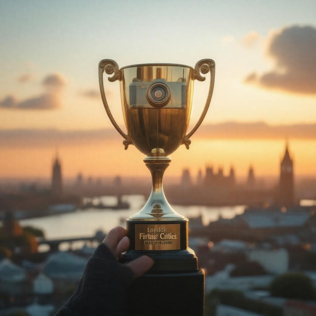 Click to view larger image AI-created image of London Film Critics' Circle Award