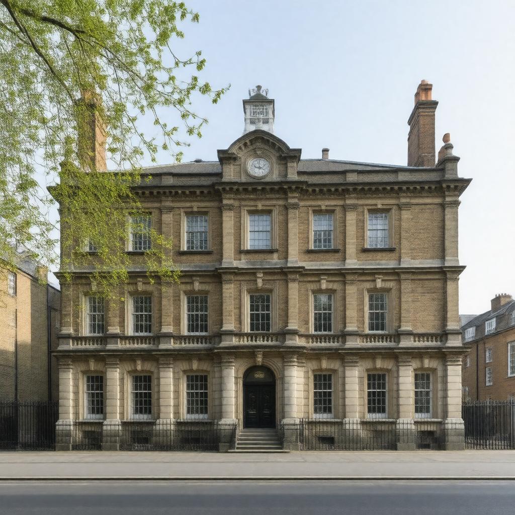 AI-created image of London Hospital Medical College