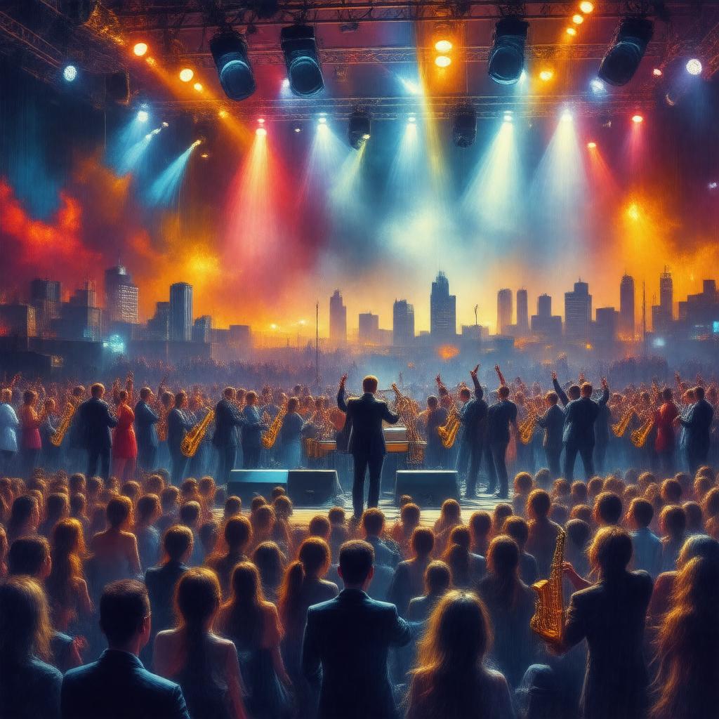 AI-created image of London Jazz Festival