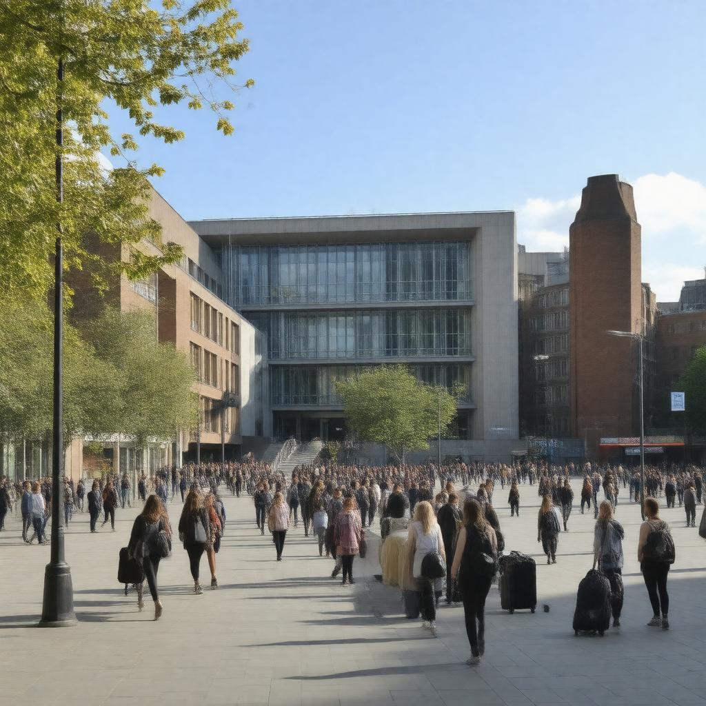 AI-created image of London Met
