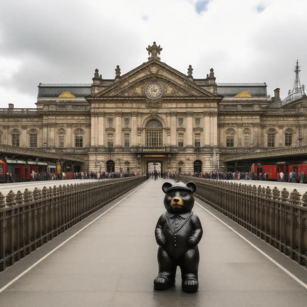 AI-created image of London Paddington