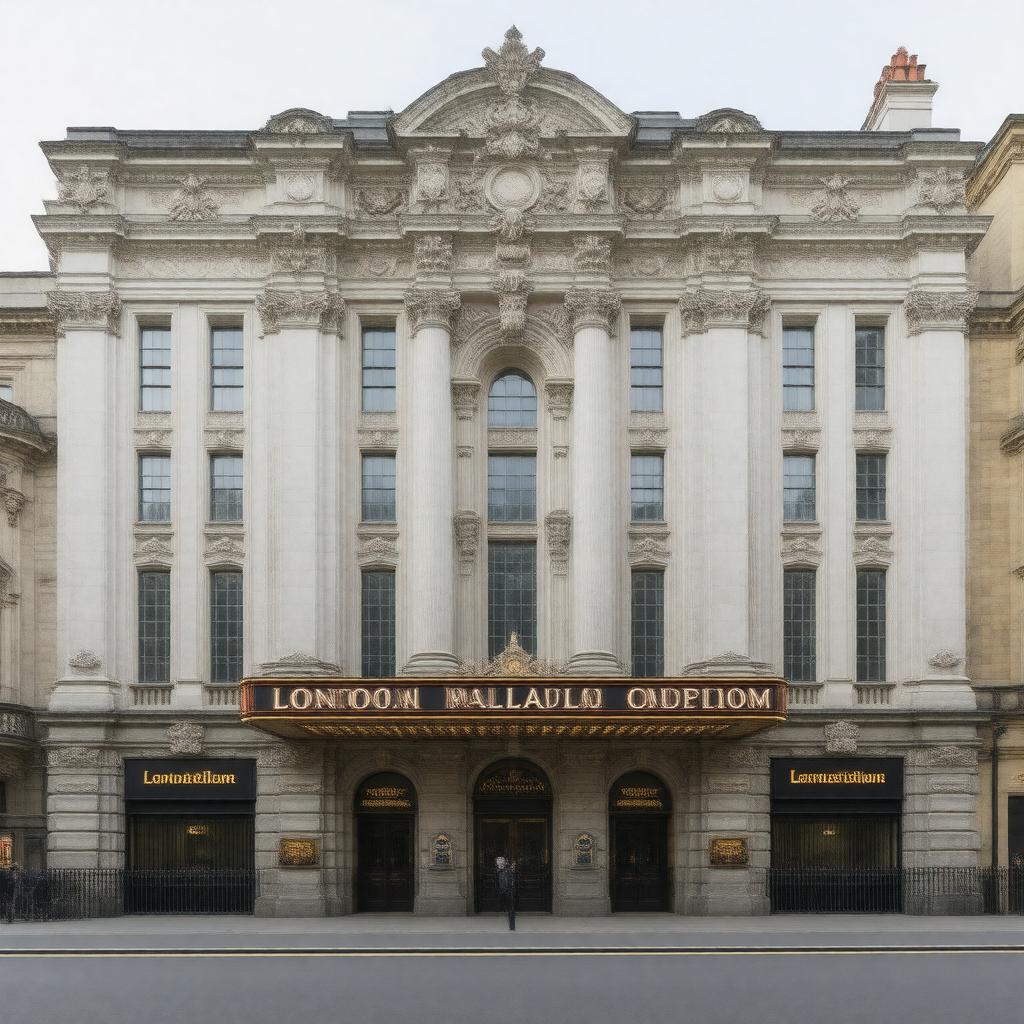 AI-created image of London Palladium